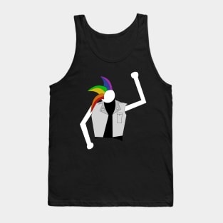 Rainbow Punk Tank Top